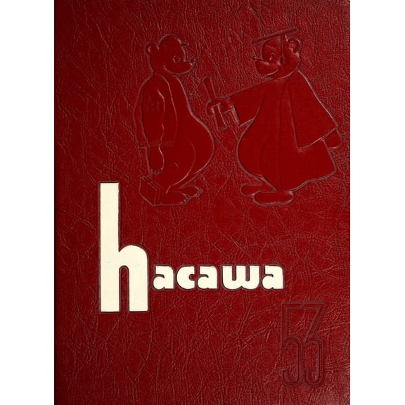 (Custom Reprint) Yearbook: 1953 Lenoir Rhyne College - Hacawa Yearbook (Hickory, NC)