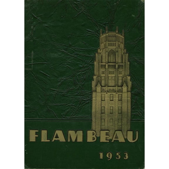 (Custom Reprint) Yearbook: 1953 Lincoln High School - Flambeau Yearbook (Manitowoc, WI)