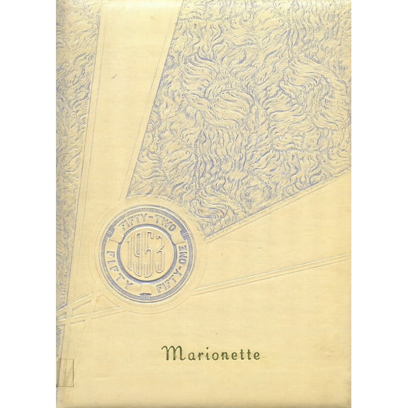 (Custom Reprint) Yearbook: 1953 Marion High School - Marionette Yearbook (Marion, KY)
