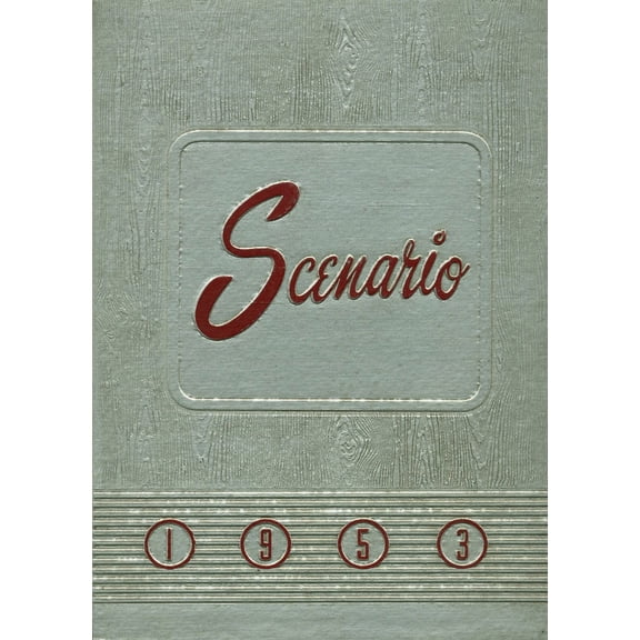 (Custom Reprint) Yearbook: 1953 Marlboro High School - Scenario Yearbook (Marlboro, OH)