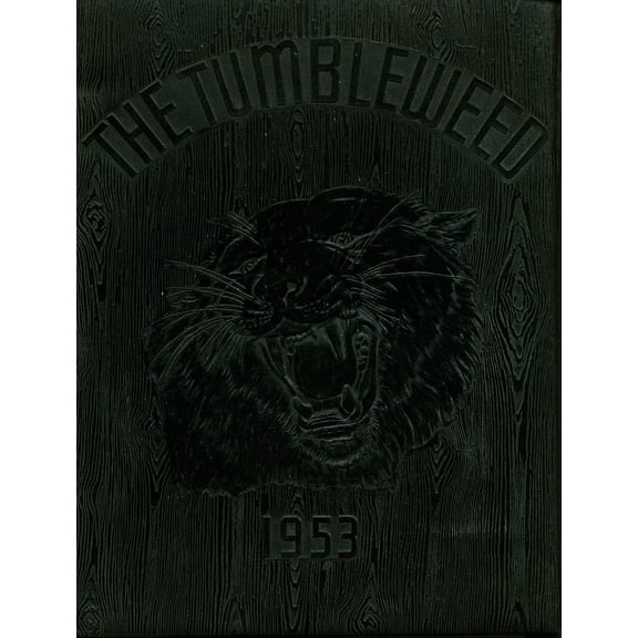 (Custom Reprint) Yearbook: 1953 McLean High School - Tumbleweed Yearbook (McLean, TX)