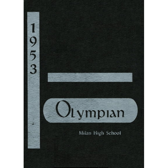 (Custom Reprint) Yearbook: 1953 Milan High School - Yearbook (Milan, MI)