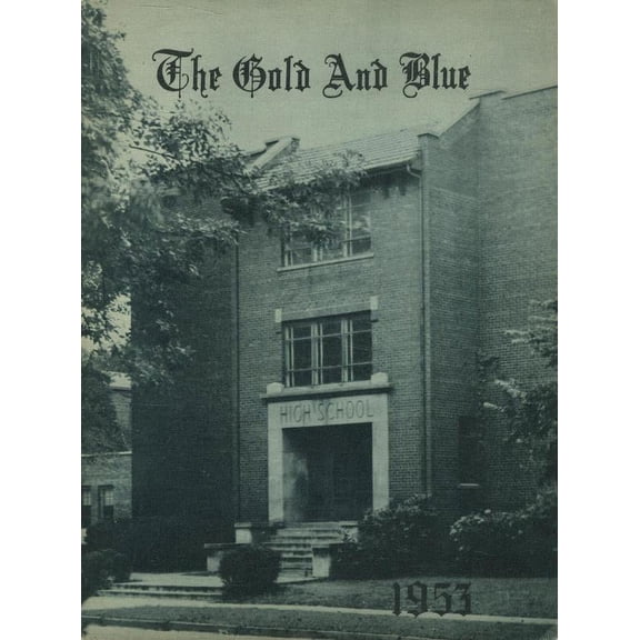 (Custom Reprint) Yearbook: 1953 Mitchell High School - Gold and Blue Yearbook (Mitchell, IN)