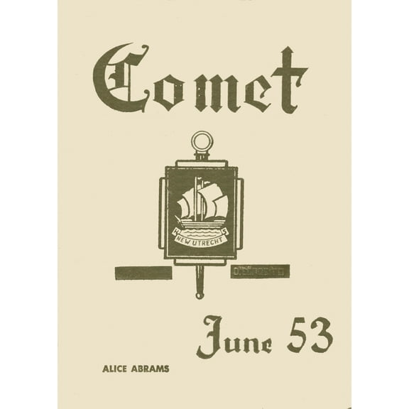 (Custom Reprint) Yearbook: 1953 New Utrecht High School - Comet Yearbook (Brooklyn, NY)