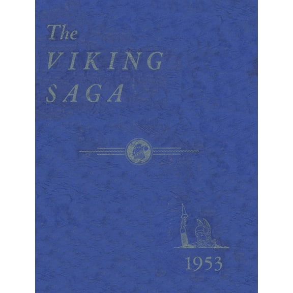 (Custom Reprint) Yearbook: 1953 Rowe High School - Viking Saga Yearbook (Lakeville, OH)