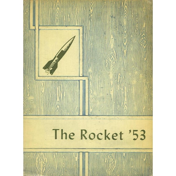 (Custom Reprint) Yearbook: 1953 Roxboro High School - Rocket Yearbook (Roxboro, NC)