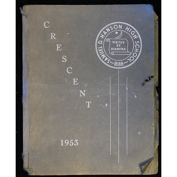 (Custom Reprint) Yearbook: 1953 Samuel D Hanson School - Crescent Yearbook (Buxton, ME)
