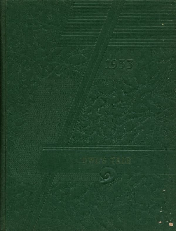 (Custom Reprint) Yearbook 1953 Silex High School Owl Yearbook (Silex