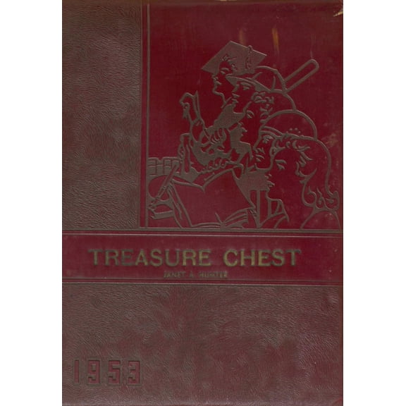 (Custom Reprint) Yearbook: 1953 South Fork High School - Treasure Chest Yearbook (Winston Salem, NC)