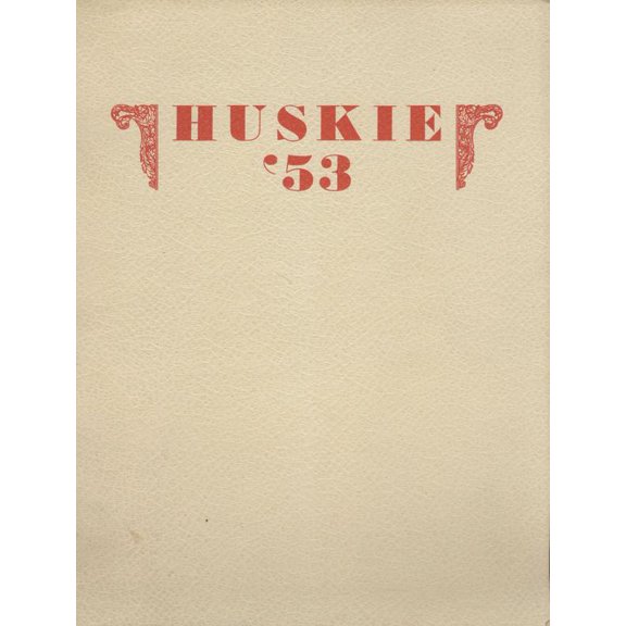 (Custom Reprint) Yearbook: 1953 Spangle High School - Huskie Yearbook (Spangle, WA)