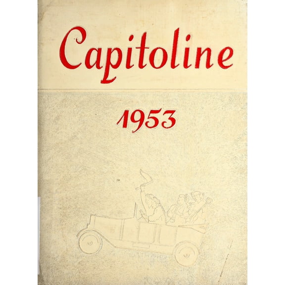 (Custom Reprint) Yearbook: 1953 Springfield High School - Capitoline Yearbook (Springfield, IL)
