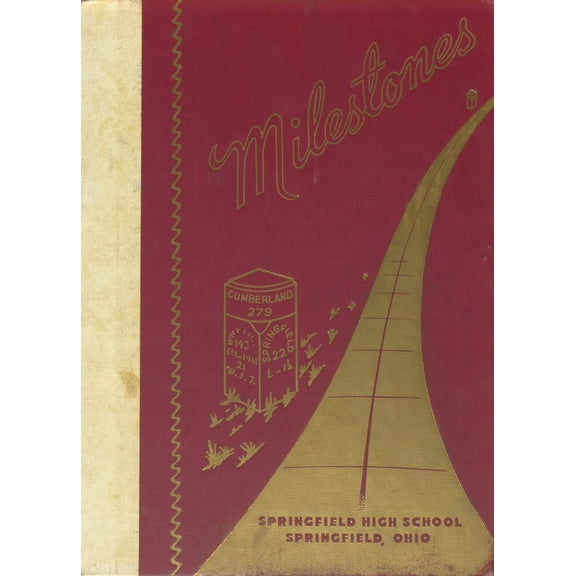 (Custom Reprint) Yearbook: 1953 Springfield Senior High School - Wildcat Yearbook (Springfield, OH)