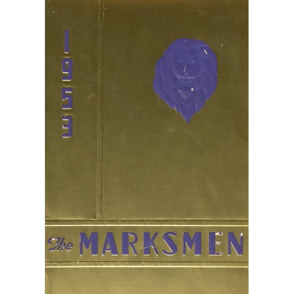 (Custom Reprint) Yearbook: 1953 St Marks School of Texas - Marksmen Yearbook (Dallas, TX)