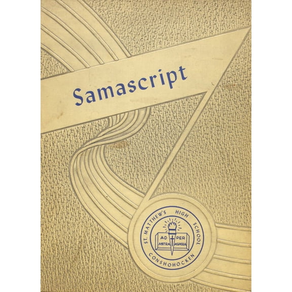 (Custom Reprint) Yearbook: 1953 St Matthews High School - Samascript Yearbook (Conshohocken, PA)