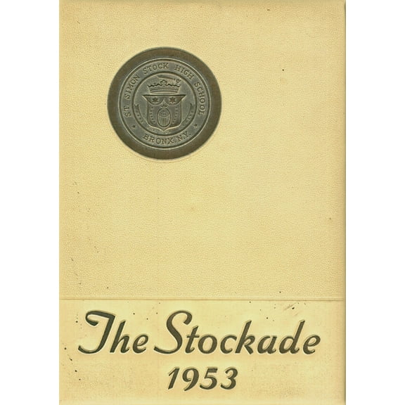 (Custom Reprint) Yearbook: 1953 St Simon High School - Stockade Yearbook (Bronx, NY)