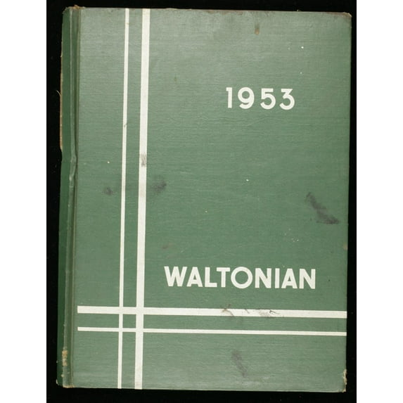(Custom Reprint) Yearbook: 1953 Walton High School - Waltonian Yearbook (Walton, WV)