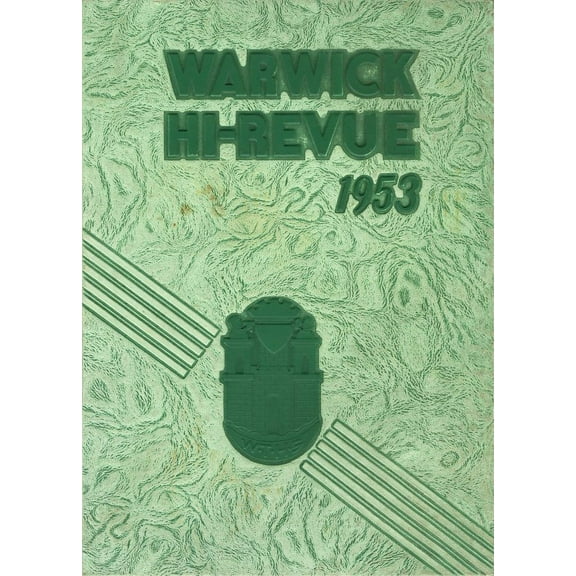 (Custom Reprint) Yearbook: 1953 Warwick High School - Warrian Yearbook (Lititz, PA)