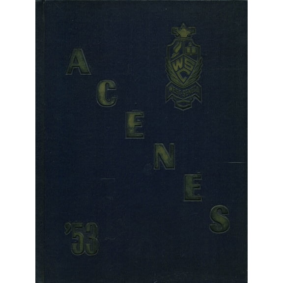 (Custom Reprint) Yearbook: 1953 West Seneca Central High School - Acenes Yearbook (West Seneca, NY)