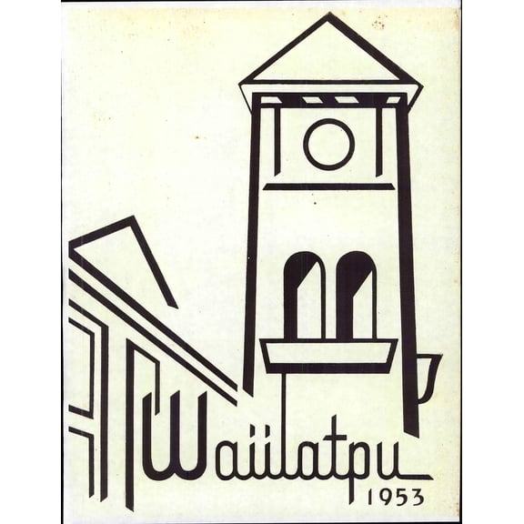 (Custom Reprint) Yearbook: 1953 Whitman College - Waiilatpu Yearbook (Walla Walla, WA)