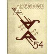 Custom Reprint Yearbook 1954 Arcadia High School - Arcadian Yearbook Arcadia, CA