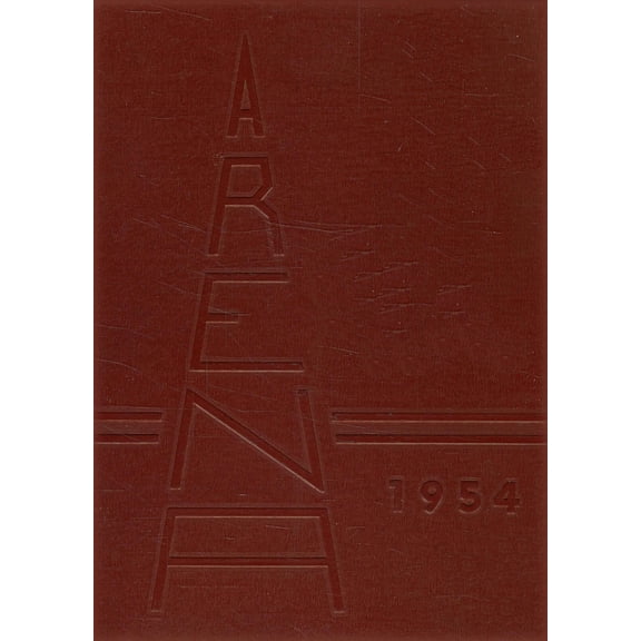 (Custom Reprint) Yearbook: 1954 Athens High School - Arena Yearbook (Athens, OH)