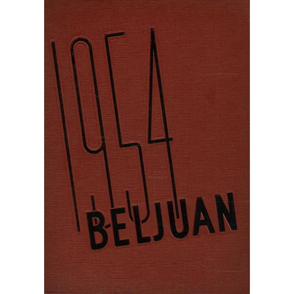 (Custom Reprint) Yearbook: 1954 Bellaire High School - Beljuan Yearbook (Bellaire, OH)