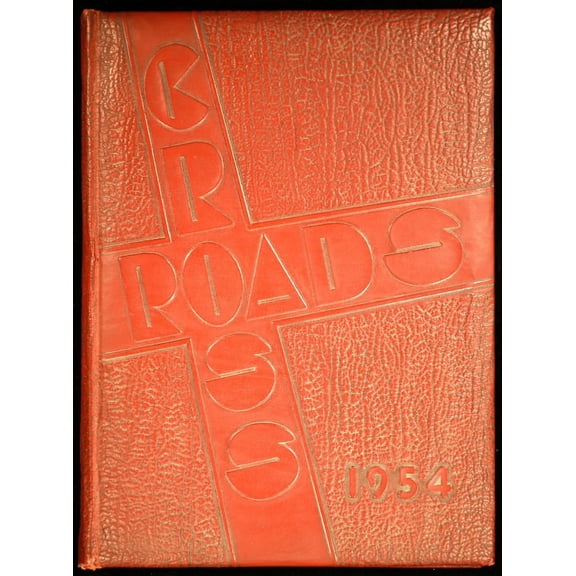 (Custom Reprint) Yearbook: 1954 Bergenfield High School - Cross Roads Yearbook (Bergenfield, NJ)