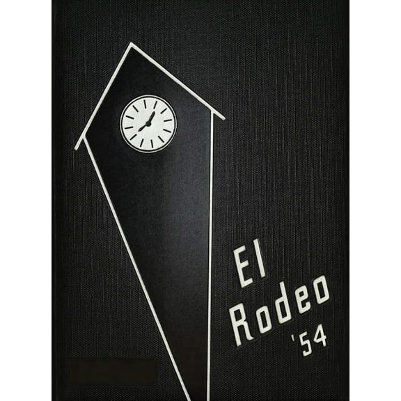 (Custom Reprint) Yearbook: 1954 Cal State Polytechnic College - El Rodeo Yearbook (San Luis Obispo, CA)