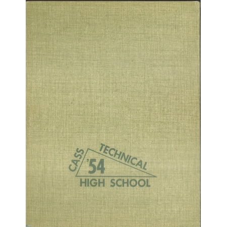(Custom Reprint) Yearbook: 1954 Cass Technical High School - Triangle Yearbook (Detroit, MI)
