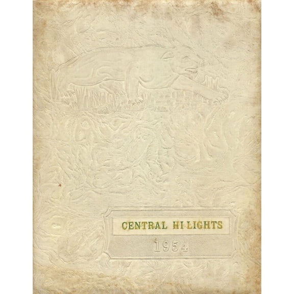 (Custom Reprint) Yearbook: 1954 Central High School - Hi Lites Yearbook (Camp Point, IL)