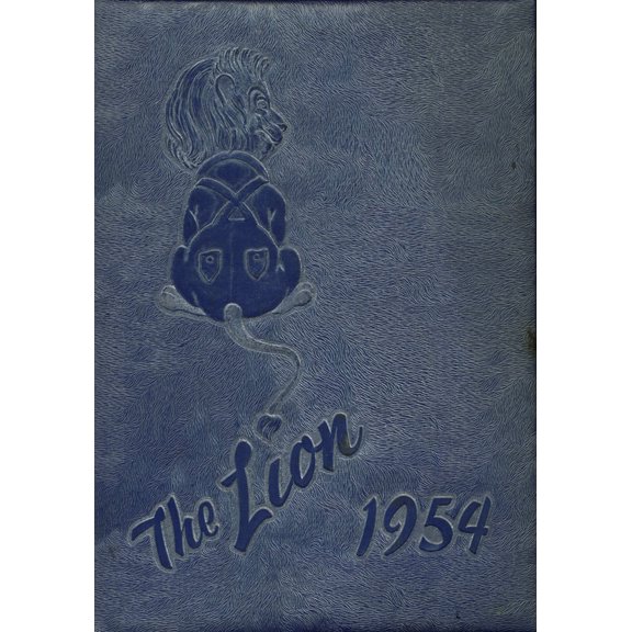 (Custom Reprint) Yearbook: 1954 Chestnut Ridge High School - Lion Yearbook (New Paris, PA)
