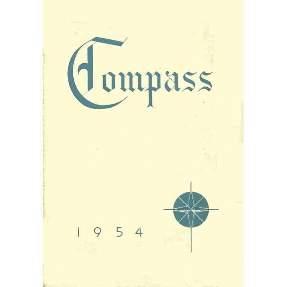 (Custom Reprint) Yearbook: 1954 Columbus Catholic High School - Compass Yearbook (Marshfield, WI)