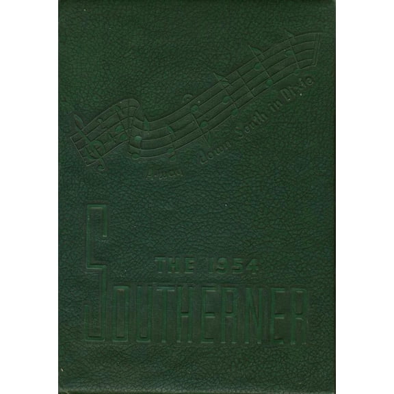 (Custom Reprint) Yearbook: 1954 Cullman High School - Southerner Yearbook (Cullman, AL)