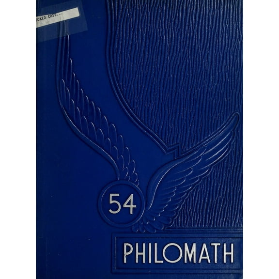 (Custom Reprint) Yearbook: 1954 Framingham High School - Philomath Yearbook (Framingham, MA)