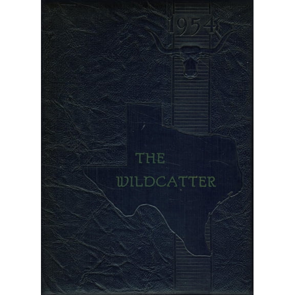 (Custom Reprint) Yearbook: 1954 Freer High School - Wildcatter Yearbook (Freer, TX)