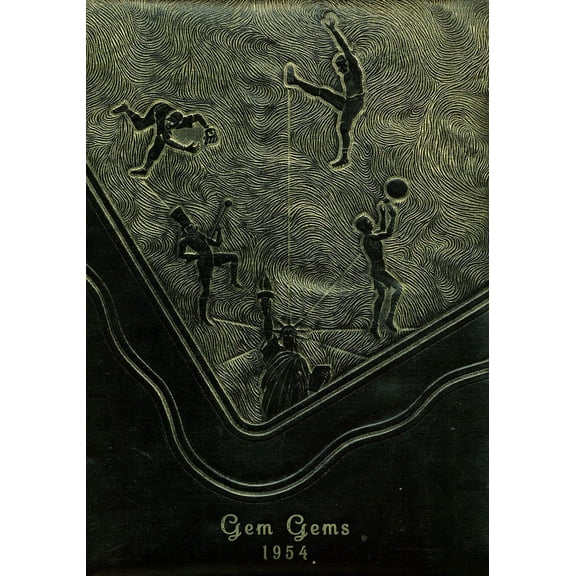 (Custom Reprint) Yearbook: 1954 Gem Consolidated School - Gems Yearbook (Colby, KS)