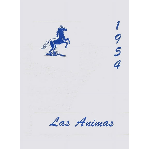 (Custom Reprint) Yearbook: 1954 Gilroy High School - Las Animas Yearbook (Gilroy, CA)