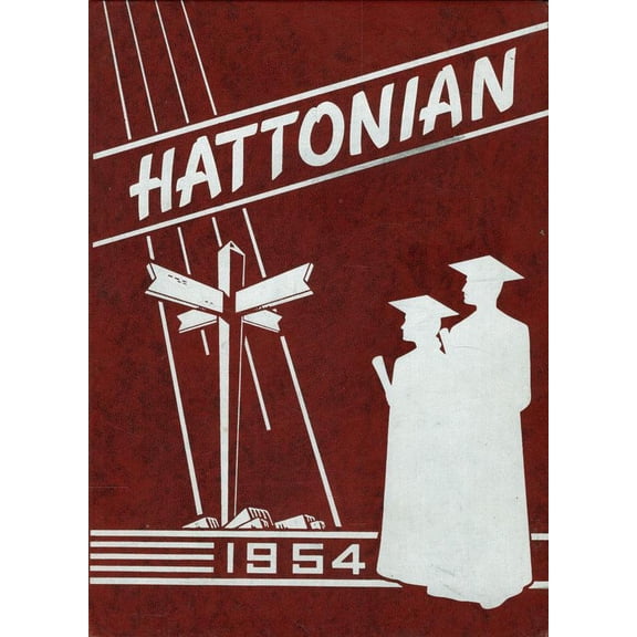 (Custom Reprint) Yearbook: 1954 Hatton High School - Hattonian Yearbook (Hatton, ND)