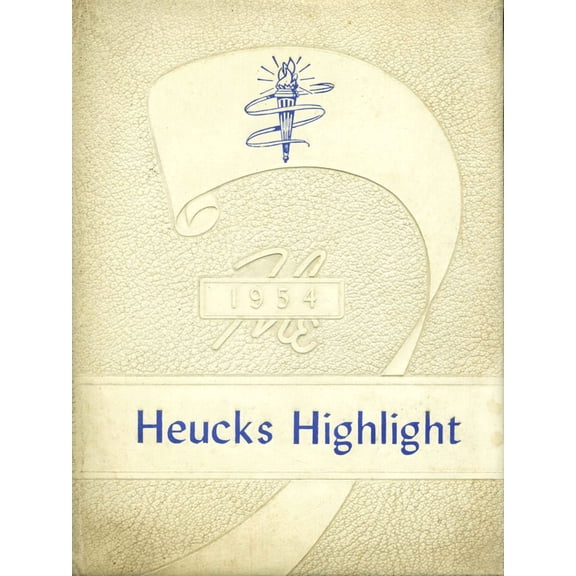 (Custom Reprint) Yearbook: 1954 Heucks Retreat High School - Highlight Yearbook (Brookhaven, MS)