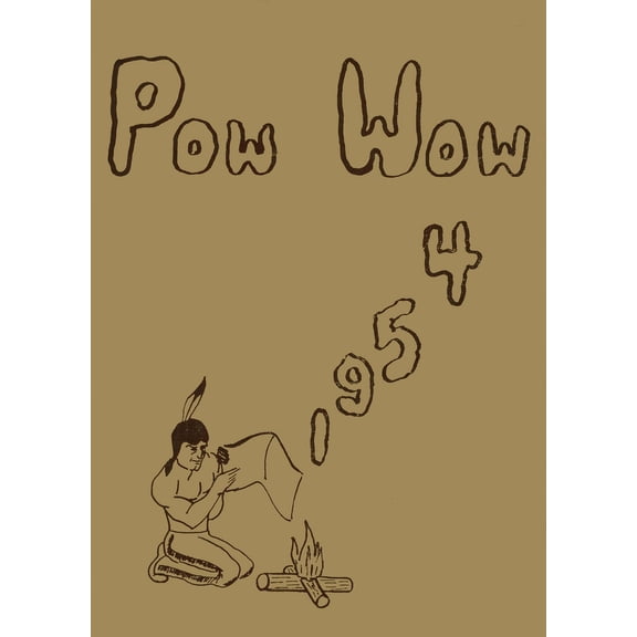 (Custom Reprint) Yearbook: 1954 Indianola High School - Pow Wow Yearbook (Indianola, IA)