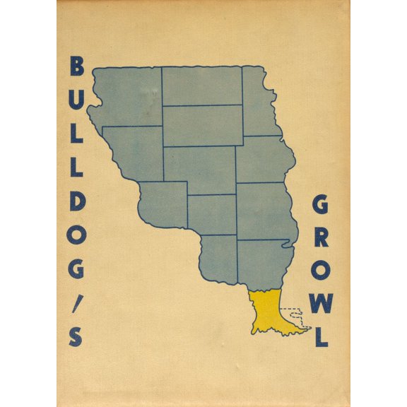 (Custom Reprint) Yearbook: 1954 Jennings High School - Bulldogs Growl Yearbook (Jennings, LA)