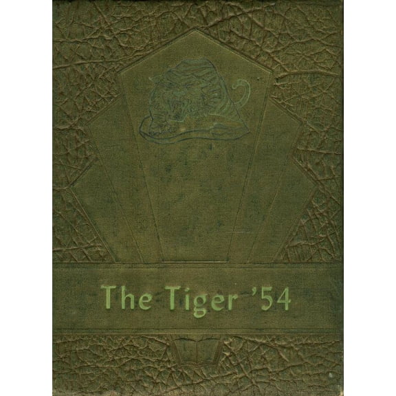 (Custom Reprint) Yearbook: 1954 Jim Hill High School - Tiger Yearbook (Jackson, MS)