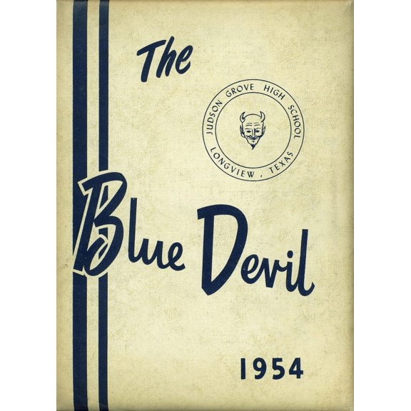 (Custom Reprint) Yearbook: 1954 Judson High School - Blue Devil Yearbook (Judson, TX)