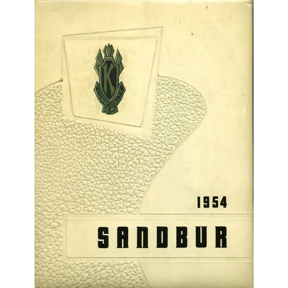 (Custom Reprint) Yearbook: 1954 Knox High School - Sandbur Yearbook (Knox, IN)