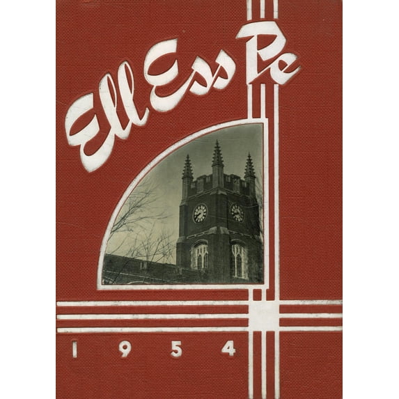 (Custom Reprint) Yearbook: 1954 La Salle Peru Township High School - Ell Ess Pe Yearbook (La Salle, IL)