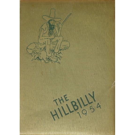 (Custom Reprint) Yearbook: 1954 Lee Edwards High School - Hillbilly Yearbook (Asheville, NC)