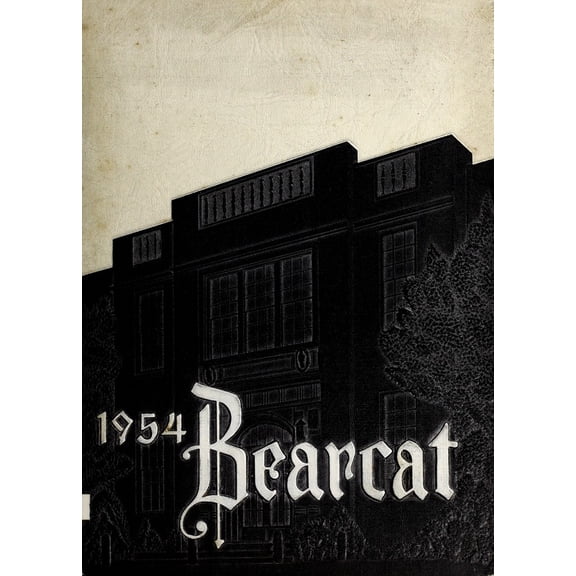 (Custom Reprint) Yearbook: 1954 Lenoir High School - Bearcat Yearbook (Lenoir, NC)