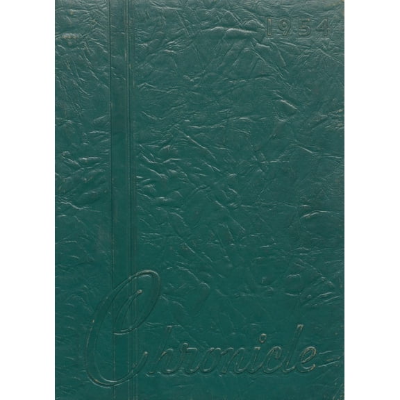 (Custom Reprint) Yearbook: 1954 Lyman Hall High school - Singer Chronicle Yearbook (Wallingford, CT)