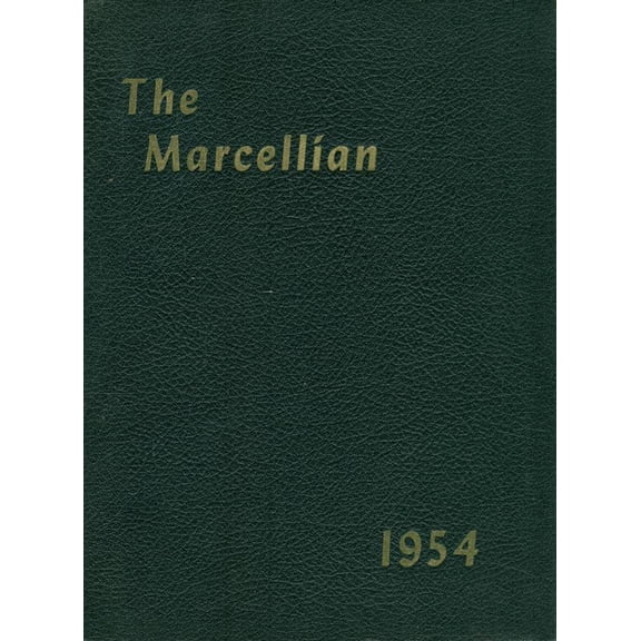(Custom Reprint) Yearbook: 1954 Marcellus Central High School - Marcellian Yearbook (Marcellus, NY)