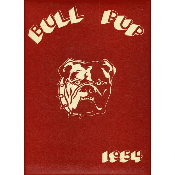 (Custom Reprint) Yearbook: 1954 McPherson High School - Bullpup Yearbook (Mcpherson, KS)